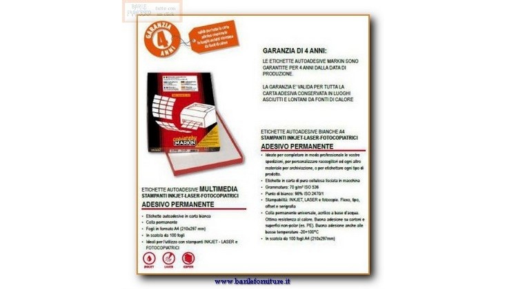 10000 Address Shipping Labels Laser Ink Jet 10 Per Sheet 4 X2 10up 1000 Sheets - Foto 4