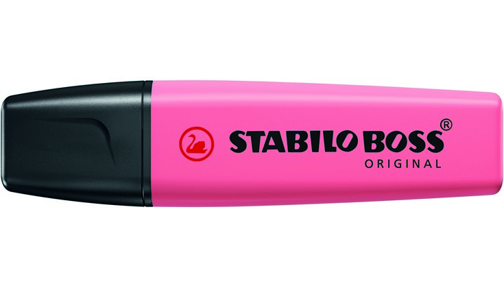 EVIDENZIATORE STABILO BOSS CHERRY BLOSSOM PINK PASTELLO